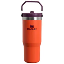Copo Térmico Stanley The Iceflow Flip Straw Tumbler 10-09993-800 - 887ML - com Bico - Tigerlily Plum