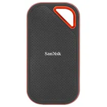 SSD Externo Sandisk 2TB Portátil Extreme Pro - Preto (SDSSDE81-2T00-G25)