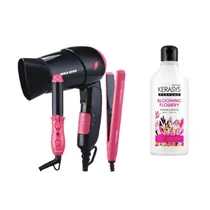 Kit Mega Star GWB056KIT + Shampoo Kesasys Blooming Flowery PACK03