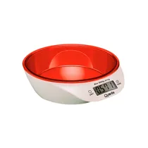 Balança Digital para Cozinha Quanta QTBLC9000 Até 5 KG/Display LCD - Branco/Laranja