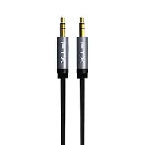 Cabo Auxiliar Áudio Estereo FTX CT-AV311-P11GN-SG1.8 / 1.8M / 3.5MM - Preto
