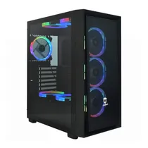 Gabinete Sate K2801 Gamer 8FAN Preto e-ATX