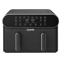 Fritadeira Elétrica Quanta Air Fryer Gran Piatto QTAFD11 11L 1700W 127V 7 Em 1 - Preto