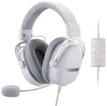 Headset Gaming com Fio Redragon H376WG Aurora Branco