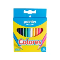 Pointer Lapiz de Color Corto RCP-12-s 12