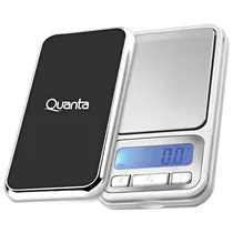 Balança de Precisão Portátil Quanta QTBB1000G Até 1000G - Prata