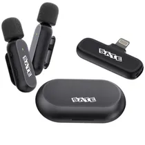 Microfone Satellite Lapela A-MK252 Lightning s/fio 2 Microfones