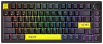 Teclado com Fio Gaming Onikuma G52 RGB Preto (Inglês)