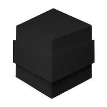 Arandela Taschibra Armor G9 220V Negro 160X170X50MM