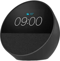 Speaker Amazon Echo Spot Alexa Smart com Relógio - Preto (2024)