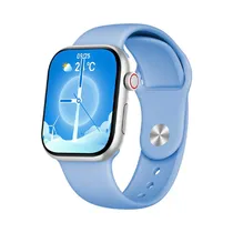 Smartwatch FTX FTXA10P-SVLB - Bluetooth - Prata e Azul Claro