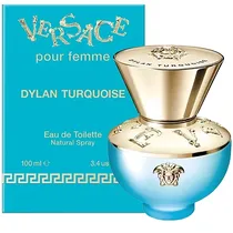 Perfume Feminino Versace Dylan Turquoise Pour Femme Edt 100 ML