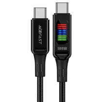 Cable USB-C USB-C Acefast C7-03 1.2M 100W Data Negro