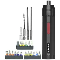 Parafusadeira Eletrica Satellite A-KS22 Kit Recerrgavel - Preto