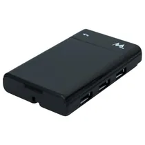 Hub USB 3P Mtek HR-008 + Lector Mem SD USB 2.0