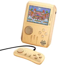 Console Portátil Game Box S1 de 3" com 500 Jogos - Laranja + Controle (Inglês/Chinês)