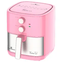 Fritadeira Elétrica Air Fryer Electrobras Thalia TLAF-61 - 1900W - 6.1L - 220V 50/60HZ - Rosa