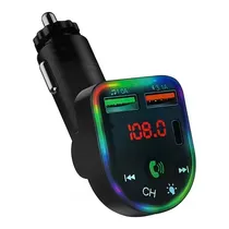 Transmissor FM Sate A-MP45 BT/MP3/2X USB-A Black