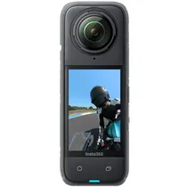 Kit Câmera de Ação INSTA360 X4 Motorcycle Bundle - 72MP - 8K - À Prova D'Água - Preto