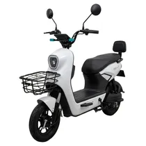 Motocicleta Elétrica Smart Wheel MS-LX - 800W - 60KM/H - Branco
