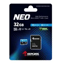 Cartão de Memória Keepdata Neo KDMSDC10U1V10A1/32 32GB