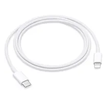Cabo Apple MUQ93ZM/A Original USB-C para Lightning 1 Metro - Branco