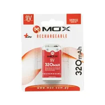 Bateria Recargável 9V Mox 320MAH
