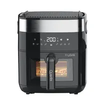 Freidora Air Fryer Con Grill Quanta Frygrill QTFEG550 2 En 1 1500W 5.5L 20V Negro