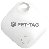 Rastreador Inteligente de Animais de Estimação - Pet-Tag Branco (Compatível com Ios)