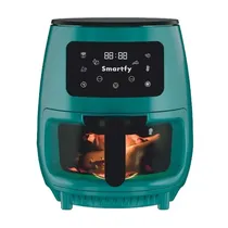 Fritadeira Air Fryer Smartfy AF03BL 3.6L c/ Vidro Green 110V