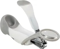 Kit Cuidados Corta Unhas com Lupa Buba 12744 (Cinza)