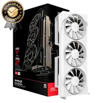 Placa de Video RX-9070XT 16GB XFX Swift Gaming Edit White RX-97TSWF3W9