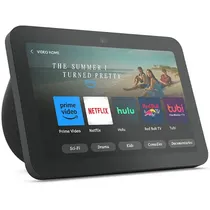 Tela Inteligente Smart Screen Amazon Echo Show 8 (3RA Geração) com Alexa / 8" / Wi-Fi / Bluetooth - Charcoal