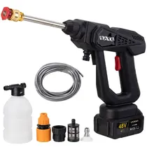 Hidrolavadora Portátil Satellite A-ML8107 Recarregável 100 - 240 V ~ 50/60 HZ- Preta