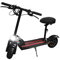 Patinete Elétrico Audisat A10 350 Watts Rodas de 10" Até 35 KM/H Capacidade 120 KG Autonomia 45 KM (1 Mês de Garantia)