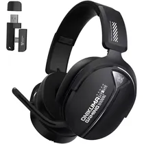 Fone de Ouvido Gamer Onikuma Gaming GT887 RGB Sem Fio - Preto