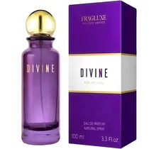 Perfume Fragluxe Divine For Woman Eau de Parfum Feminino 100ML