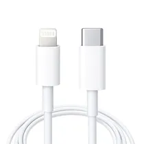 Cabo Apple MX0K2ZM/A - USB-C/Lightning - 1 Metro - Branco