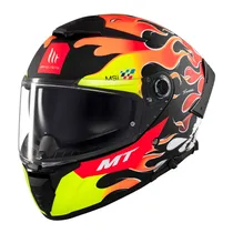 Capacete MT Helmets Thunder 4 SV Yamanaka 2024 B3 - Fechado - Tamanho XL - com Óculos Interno - Matt