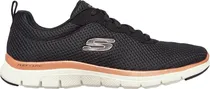 Tênis Skechers With Air-Cooled 4.0-Brilliant View 149303/BKRG - Feminino