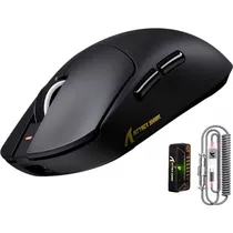 Mouse Gamer Sem Fio Attack Shark X8 Ultra PAW-3950MAX Trimodo USB-C BT 2.4GHZ Black