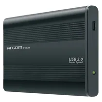 Gaveta Argom 2,5" ARG-AC-1033 A00179 5GBPS USB3.0 - Preta