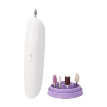 Kit Elétrico de Manicure Gqti GMP-602 - 5 Em 1 - Branco