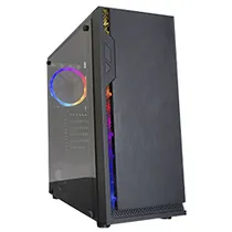Gabinete Gamer Satellite 1103K /ATX/1 Cooler RGB-Preto
