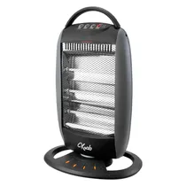 Aquecedor Krab Cuarzo KBEO1200 1200W 127V - Cinza