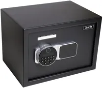 Cofre de Segurança Digital Quanta QTCFB16 com Biometria 16,5L Preto