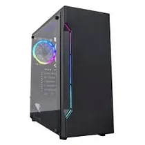 Gabinete Gamer Satellite 1101K ATX/1 Cooler RGB-Preto
