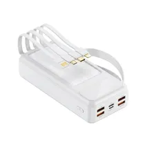 Cargador Port Demgel DE-2004 15000 55.5W c/Cable Blanco