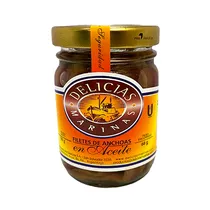 Delicias Marinhas Filetesde Anchovas 90G