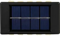 Lâmpada LED Satellite Solar A-FL1010 - Preto (2 Peças)